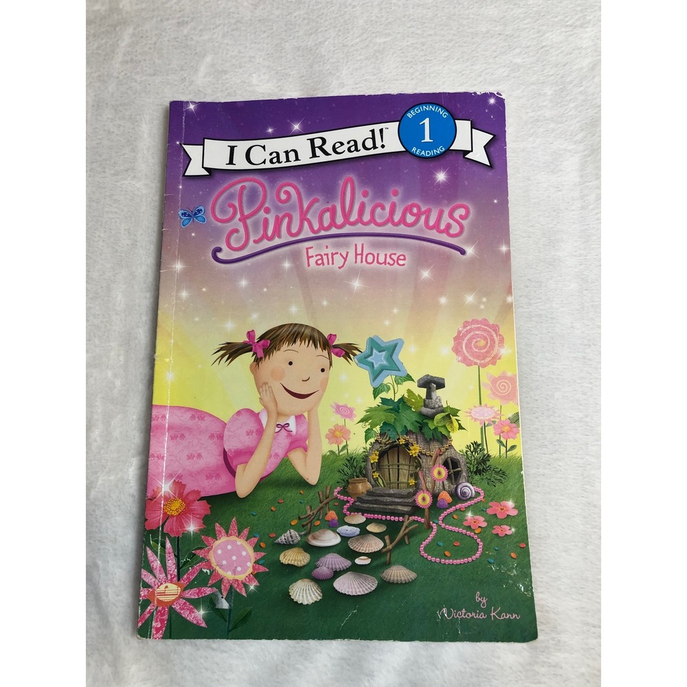 Pinkalicious Fairy House Childrens Book Purple I Can Read Level 1